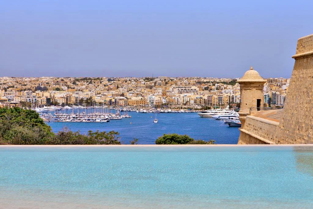 Pool with Harbour View